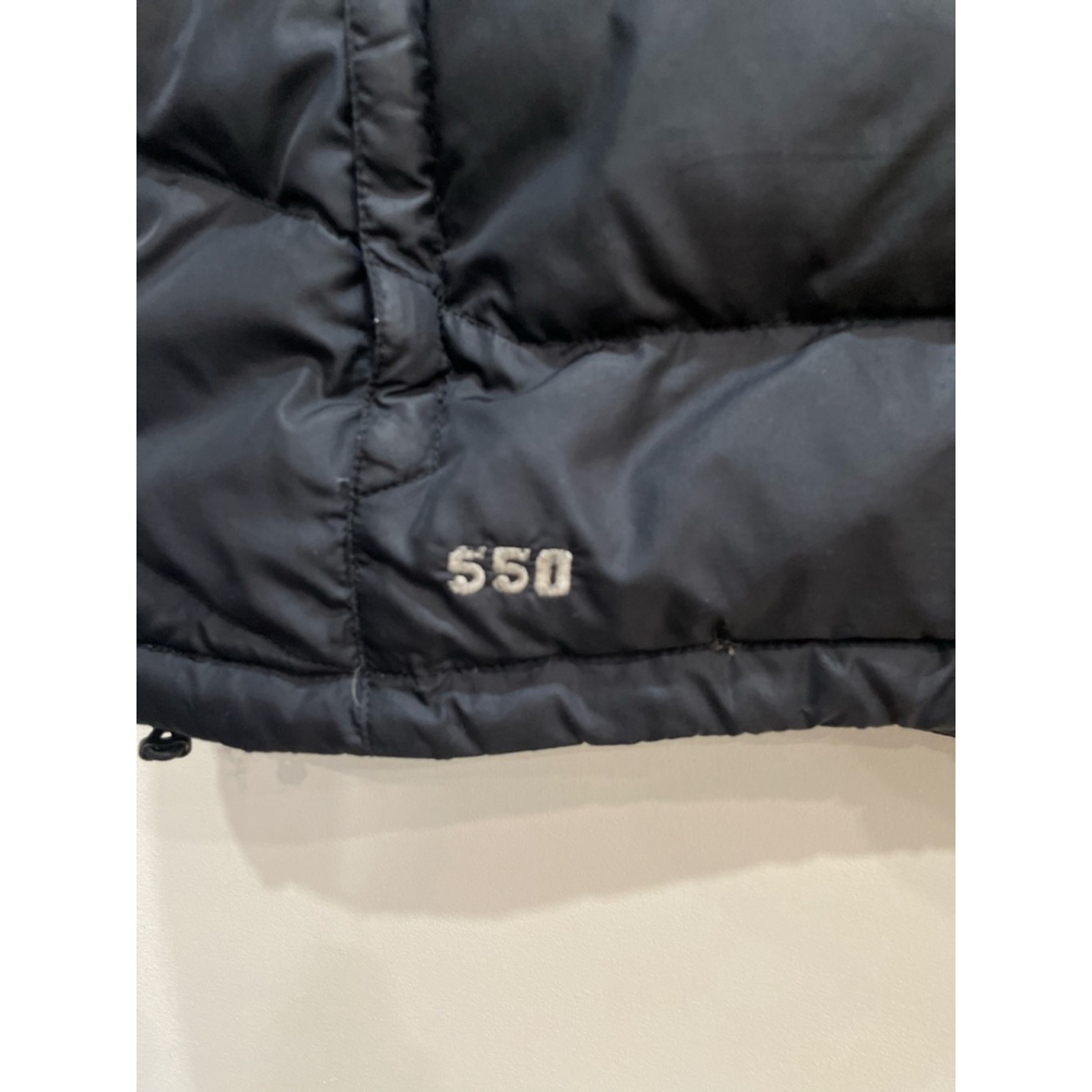Vtg Y2K The North Face 550 Goose Down Full Zip Puffer Vest Mens Medium Black - Picture 2 of 10